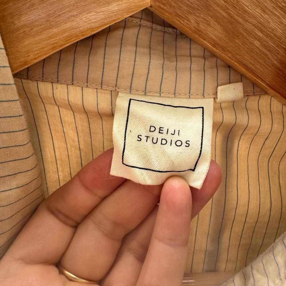Striped Button-Up Shirt - Picture 4 of 4